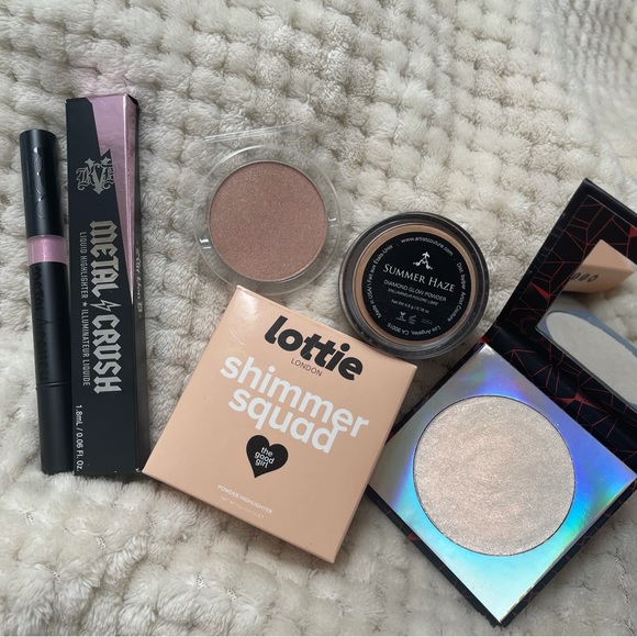 Kat Von D, Lottie London, Artist Couture, & Colour Pop Highlighter Bundle - Picture 3 of 4